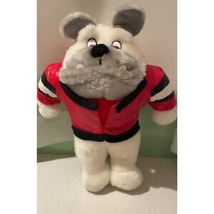 Georgia Bulldogs Plush Ace Novelty Co 12" Stuffed Animal Mascot Vintage 90's